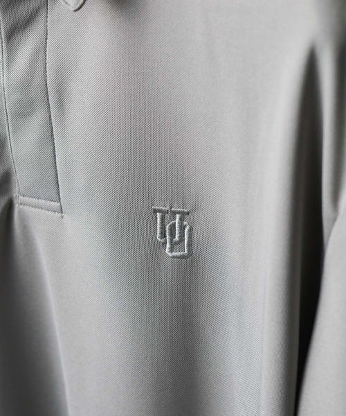 UNIVERSAL OVERALL（ユニバーサルオーバーオール）の「【UNIVERSAL OVERALL】Over Polo（ポロシャツ・レディース・ブラック/グレー/ネイビー・LARGE/MEDIUM/SMALL/X-LARGE）」の7枚目の写真