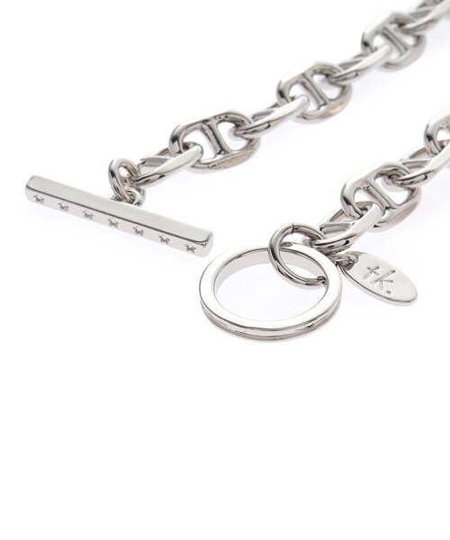 tk.TAKEO KIKUCHI（ティーケータケオキクチ）の「◆アンカーチェーンブレスレット（ブレスレット・メンズ・シルバー/ブラック・00）」の11枚目の写真
