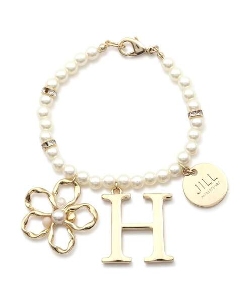 JILL by JILL STUART(ジルバイジルスチュアート)の「パールイニシャルチャーム(チャーム・レディース・シャンパン/その他2/その他3/その他5/ゴールド系その他2/その他4/その他7/その他6・FREE)」の7枚目の写真