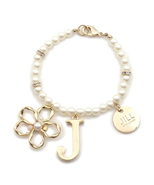 JILL by JILL STUART(ジルバイジルスチュアート)の「パールイニシャルチャーム(チャーム・レディース・シャンパン/その他2/その他3/その他5/ゴールド系その他2/その他4/その他7/その他6・FREE)」の8枚目の写真