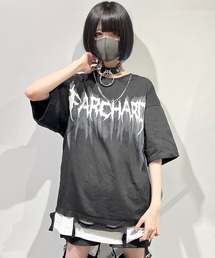 『NOVESSEL/ノベセル』チェーン付フェイクレイヤードTシャツ