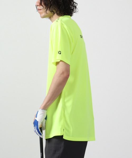 FUNALIVE（ファンアライブ）の「吸汗速乾ゴルフウェア 半袖ハイネックTシャツ（Tシャツ/カットソー・メンズ・ネイビー/ブラック系/イエロー系/ネイビー系/ブラック/イエロー・XL/M/L）」の21枚目の写真
