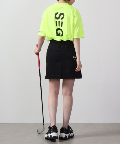 FUNALIVE（ファンアライブ）の「吸汗速乾ゴルフウェア 半袖ハイネックTシャツ（Tシャツ/カットソー・メンズ・ネイビー/ブラック系/イエロー系/ネイビー系/ブラック/イエロー・XL/M/L）」の18枚目の写真