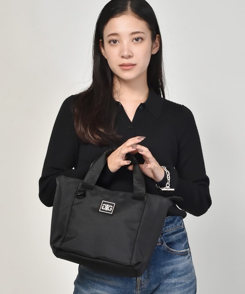 GYDA（ジェイダ）の「GYDA(ジェイダ)2WAYミニトートバッグ　ショルダーバッグ / ラバーワッペン GY-B141（トートバッグ・レディース・ブラック・FREE）」の5枚目の写真