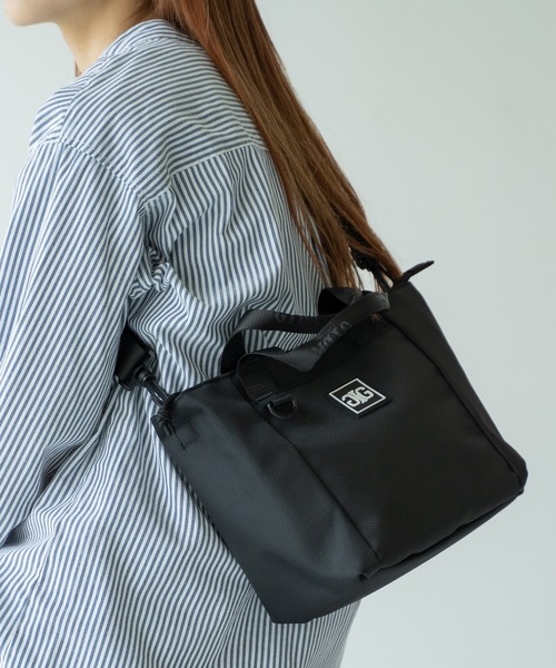 GYDA（ジェイダ）の「GYDA(ジェイダ)2WAYミニトートバッグ　ショルダーバッグ / ラバーワッペン GY-B141（トートバッグ・レディース・ブラック・FREE）」の4枚目の写真