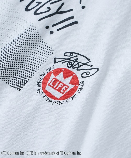 LIFE（ライフ）の「COOPER FACT LIFE TWIGGY TEE（Tシャツ/カットソー・レディース・ブラック/ホワイト・FREE）」の22枚目の写真