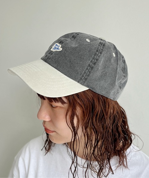 MILLER(ミラー)の「【Robert P.Miller ×newhattan】 1ポイントワッペンキャップ(キャップ・メンズ・カーキ/アイボリー/ブラック/ブラック系その他/ベージュ・FREE)」の15枚目の写真
