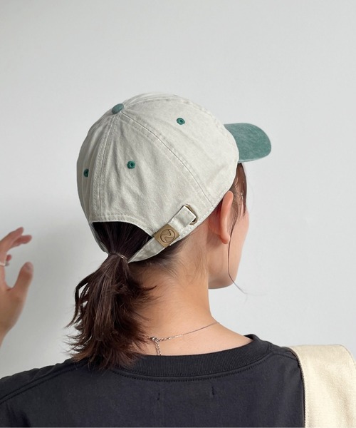 MILLER(ミラー)の「【Robert P.Miller ×newhattan】 1ポイントワッペンキャップ(キャップ・メンズ・カーキ/アイボリー/ブラック/ブラック系その他/ベージュ・FREE)」の13枚目の写真