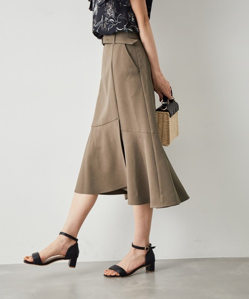 ROPE' PICNIC(ロペピクニック)の「Powder Twill Stretch スカート(スカート・レディース・ブラック/ダークブラウン/ブルー・40/38/36)」の19枚目の写真