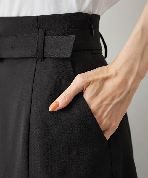 ROPE' PICNIC(ロペピクニック)の「Powder Twill Stretch スカート(スカート・レディース・ブラック/ダークブラウン/ブルー・40/38/36)」の6枚目の写真