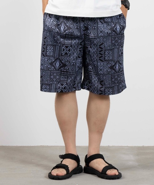 NAVY（ネイビー）の「ポリエステルメッシュハーフパンツ（その他パンツ・メンズ・ブラック/グリーン/ブラウン/ネイビー・M/L/XL）」の4枚目の写真