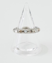 whim | 【HOT】Tiny Stone Embed Ring(リング)