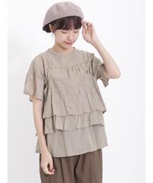 Samansa Mos2 | キャミ付ブラウス(シャツ/ブラウス)