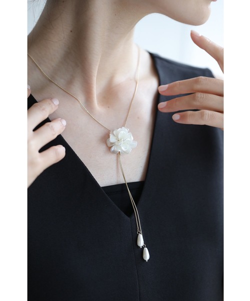 ハイクオリティラリマー可愛いしずく型ネックレス15