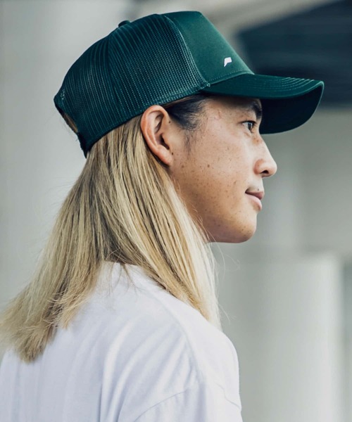 INHABITANT（インハビタント）の「inhabitant(インハビタント)Truckers Cap キャップ（キャップ・メンズ・ブラック・ONE SIZE）」の7枚目の写真
