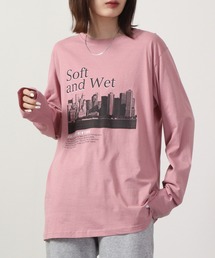 フォトプリント ロングスリーブTシャツ