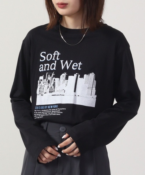 FUNALIVE（ファンアライブ）の「フォトプリント ロングスリーブTシャツ（Tシャツ/カットソー・メンズ・カーキ/インディゴブルー/ブルー/ブラック/ホワイト/ベージュ/ネイビー/ワイン/ライトブラック/ブラック系その他/ホワイト系2/ピンク・M/LL/L）」の4枚目の写真