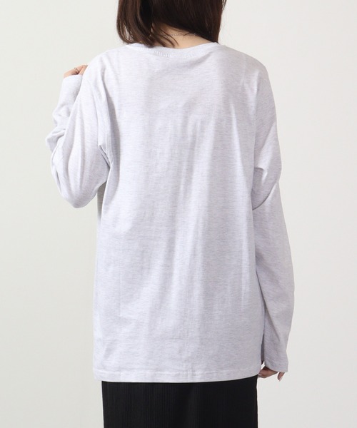 FUNALIVE（ファンアライブ）の「フォトプリント ロングスリーブTシャツ（Tシャツ/カットソー・メンズ・カーキ/インディゴブルー/ブルー/ブラック/ホワイト/ベージュ/ネイビー/ワイン/ライトブラック/ブラック系その他/ホワイト系2/ピンク・M/LL/L）」の20枚目の写真