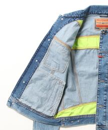 diesel ディーゼル　ライトブルーデニムジャケ Men's Denim blouson jacket | Blue | Diesel