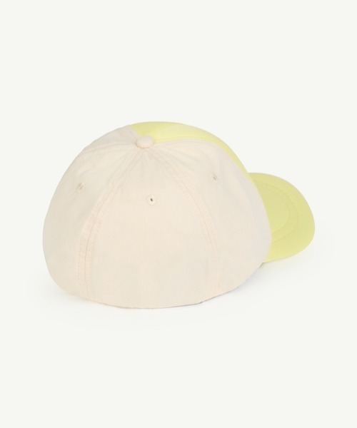 The animals observatory(ジ・アニマルズ・オブザーバトリー)の「The Animals Observatory / フロントデザインバイカラーキャップ(ハット・キッズ・ライトブラウン/レッド/グレー/ライトイエロー・L/M)」の15枚目の写真