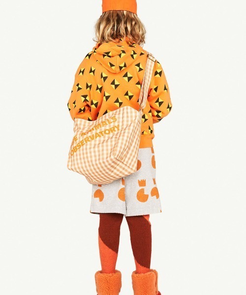 The animals observatory(ジ・アニマルズ・オブザーバトリー)の「The Animals Observatory / フロントデザインバイカラーキャップ(ハット・キッズ・ライトブラウン/レッド/グレー/ライトイエロー・L/M)」の17枚目の写真