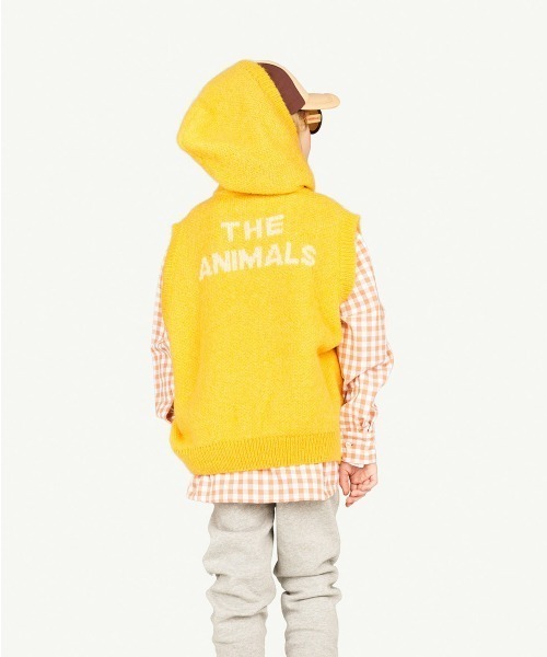 The animals observatory(ジ・アニマルズ・オブザーバトリー)の「The Animals Observatory / フロントデザインバイカラーキャップ(ハット・キッズ・ライトブラウン/レッド/グレー/ライトイエロー・L/M)」の22枚目の写真