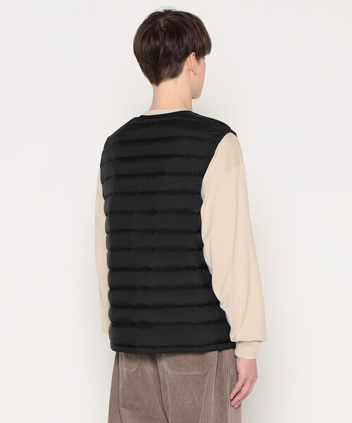DANTON(ダントン)の「MEN'S INNER DOWN CREWNECK VEST(ダウンベスト・メンズ・ブラウン/ブラック/オリーブ/ライトグレー/オフホワイト/ベージュ系その他/ネイビー・S/L/XS/XL/M/XXL)」の12枚目の写真