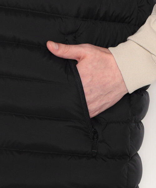 DANTON(ダントン)の「MEN'S INNER DOWN CREWNECK VEST(ダウンベスト・メンズ・ブラウン/ブラック/オリーブ/ライトグレー/オフホワイト/ベージュ系その他/ネイビー・S/L/XS/XL/M/XXL)」の16枚目の写真