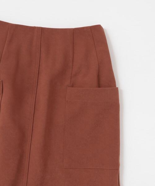 ITEMS URBANRESEARCH（アイテムズ アーバンリサーチ）の「パイルポンチポケットタイトスカート（スカート・レディース・レッド系その他/ベージュ/チャコールグレー・FREE）」の19枚目の写真