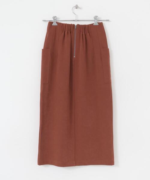 ITEMS URBANRESEARCH（アイテムズ アーバンリサーチ）の「パイルポンチポケットタイトスカート（スカート・レディース・レッド系その他/ベージュ/チャコールグレー・FREE）」の20枚目の写真