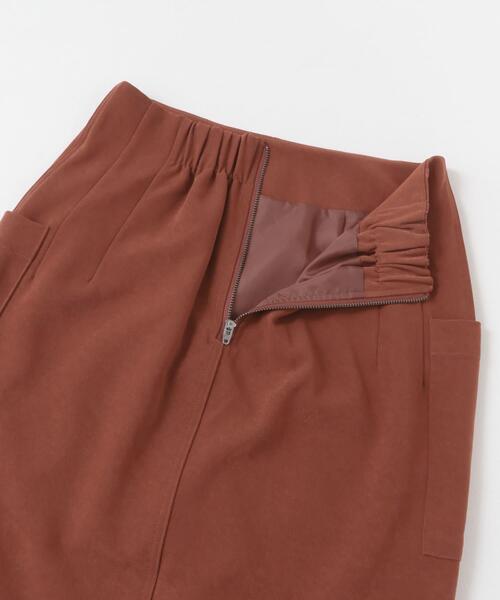 ITEMS URBANRESEARCH（アイテムズ アーバンリサーチ）の「パイルポンチポケットタイトスカート（スカート・レディース・レッド系その他/ベージュ/チャコールグレー・FREE）」の21枚目の写真