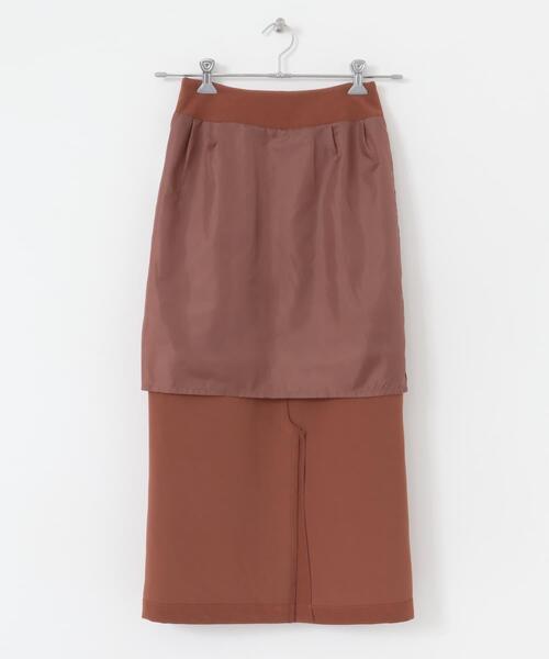 ITEMS URBANRESEARCH（アイテムズ アーバンリサーチ）の「パイルポンチポケットタイトスカート（スカート・レディース・レッド系その他/ベージュ/チャコールグレー・FREE）」の22枚目の写真