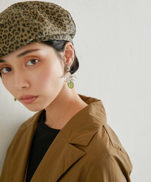 ear PAPILLONNER（イアパピヨネ）の「フローホースピアス【SUM1 STYLE 
