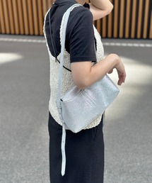 BEAURE ヴュレ カウレザー スクエア ハンドバッグ