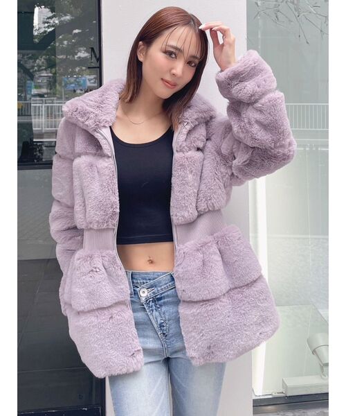 GYDA（ジェイダ）の「BACK OPEN クルーネック TOPS（Tシャツ/カットソー・レディース・オフホワイト/ブラック・FREE）」の14枚目の写真