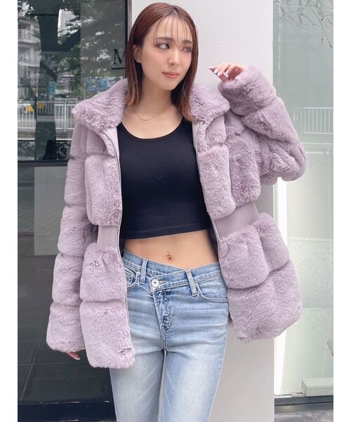 GYDA（ジェイダ）の「BACK OPEN クルーネック TOPS（Tシャツ/カットソー・レディース・オフホワイト/ブラック・FREE）」の15枚目の写真