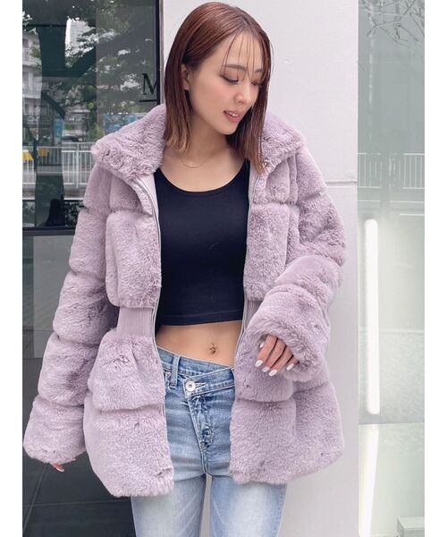 GYDA（ジェイダ）の「BACK OPEN クルーネック TOPS（Tシャツ/カットソー・レディース・オフホワイト/ブラック・FREE）」の16枚目の写真