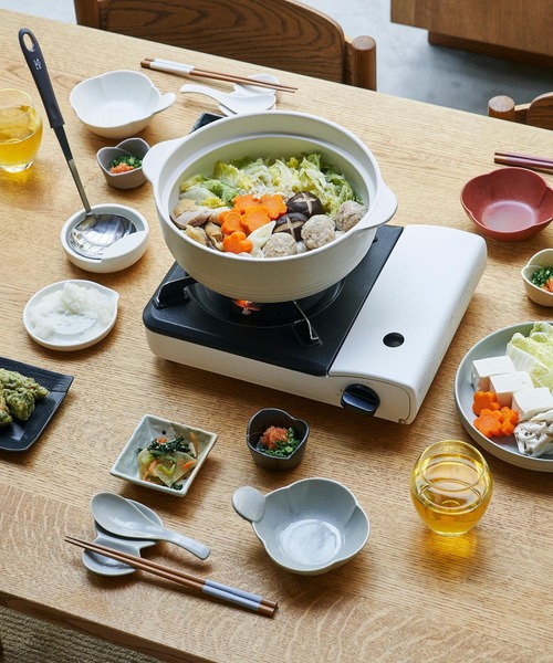 LAKOLE（ラコレ）の「美濃焼きレンゲ&箸置き / 970582（カトラリー・レディース・グレー/ホワイト/ブラウン・FREE）」の13枚目の写真