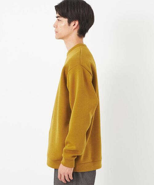 green label relaxing（グリーンレーベルリラクシング）の「ソフトダンボール クルーネック トップス（Tシャツ/カットソー・メンズ・ターコイズブルー/ライトグレー/ダークグレー/マスタード・S/L/M/XL）」の17枚目の写真