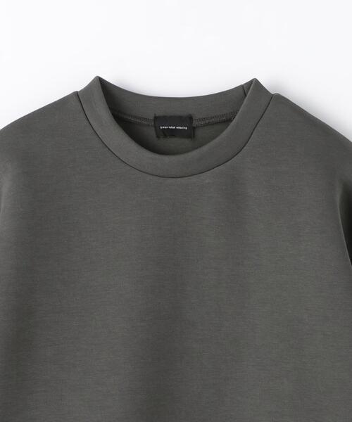 green label relaxing（グリーンレーベルリラクシング）の「ソフトダンボール クルーネック トップス（Tシャツ/カットソー・メンズ・ターコイズブルー/ライトグレー/ダークグレー/マスタード・S/L/M/XL）」の7枚目の写真