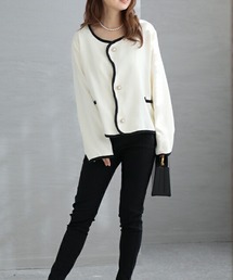 Sawa a la mode（サワアラモード）の「フロントウェーブフェミニンジャケット（スーツジャケット）」