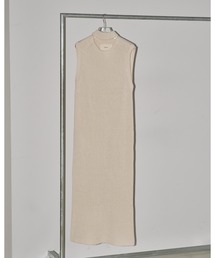 todayful Slit Neck Knit ブラック TODAYFUL（トゥデイフル）の「slit neck knit dress（ワンピース