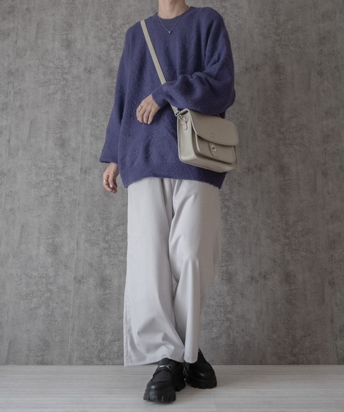 RAGEBLUE（レイジブルー）の「【まさコラボアイテム】TRワイドストレートスラックス（スラックス・メンズ・グレー/ホワイト/ブラック・LARGE/MEDIUM/SMALL）」の18枚目の写真