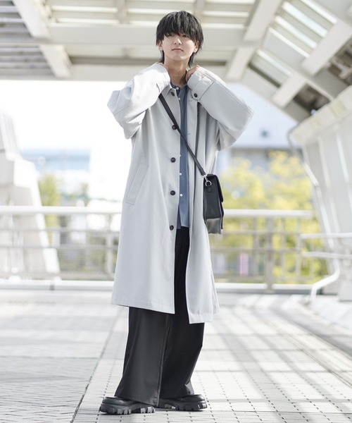 RAGEBLUE（レイジブルー）の「【まさコラボアイテム】TRワイドストレートスラックス（スラックス・メンズ・グレー/ホワイト/ブラック・LARGE/MEDIUM/SMALL）」の6枚目の写真