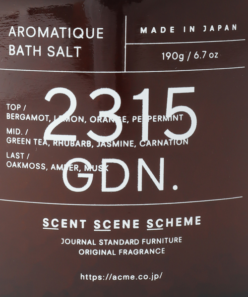 journal standard Furniture （ジャーナルスタンダードファニチャー）の「★JSF AROMATIC BATH SALT 190g バスソルト（入浴剤・バスケア・レディース・その他2/マルチ/その他1・FREE）」の22枚目の写真