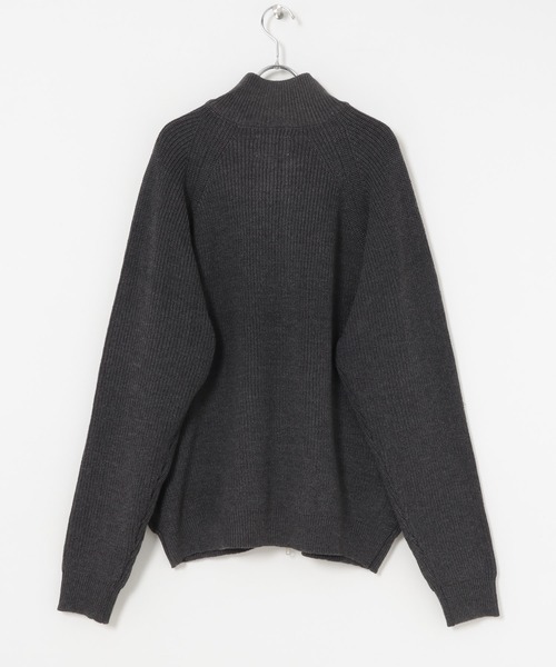 URBAN RESEARCH（アーバンリサーチ）の「ドライバーズニット（ニット/セーター・メンズ・ブラック/ホワイト/チャコールグレー・MEDIUM/LARGE）」の6枚目の写真