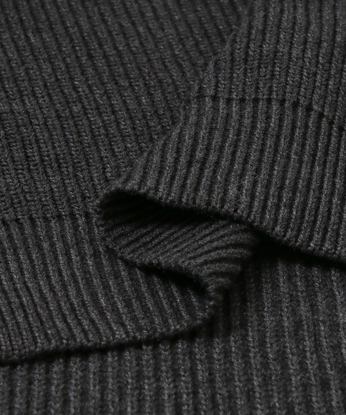 URBAN RESEARCH（アーバンリサーチ）の「ドライバーズニット（ニット/セーター・メンズ・ブラック/ホワイト/チャコールグレー・MEDIUM/LARGE）」の9枚目の写真