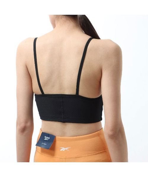 Reebok（リーボック）の「ヨガ リブ クロップ / YOGA RIB CROP（キャミソール・レディース・ブラック・LARGE/MEDIUM/SMALL/X-LARGE/X-SMALL）」の5枚目の写真