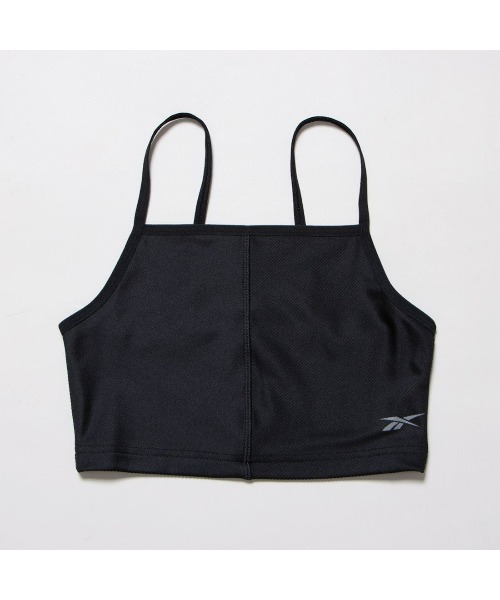 Reebok（リーボック）の「ヨガ リブ クロップ / YOGA RIB CROP（キャミソール・レディース・ブラック・LARGE/MEDIUM/SMALL/X-LARGE/X-SMALL）」の6枚目の写真