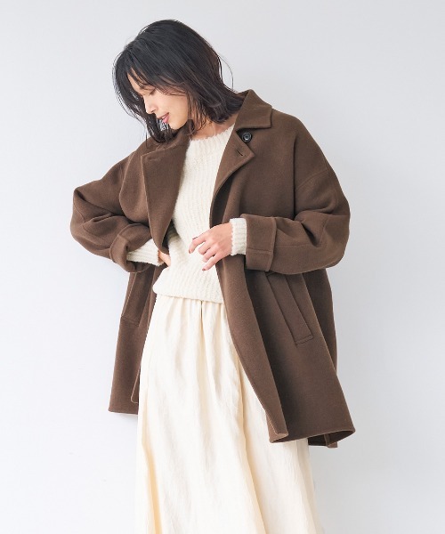 MICA&DEAL（マイカ＆ディール）の「ウールリバーコート（ピーコート
